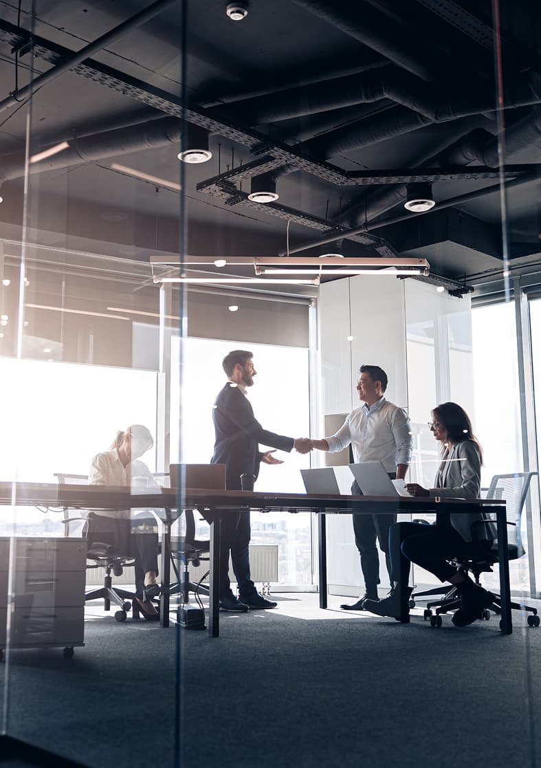 Professional writing in office